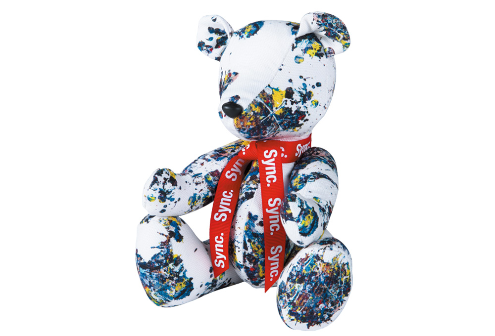 Jackson Pollock Studio TEDDY BEAR 